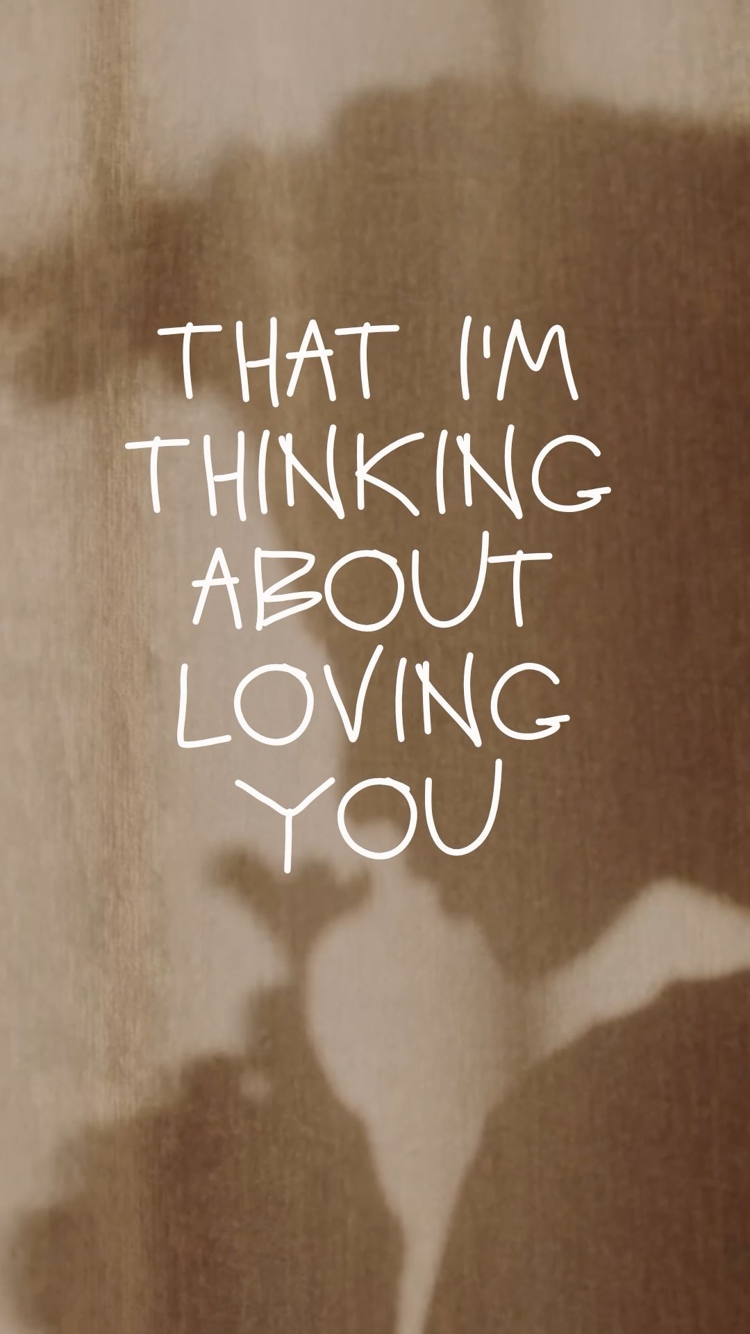 Thinking about loving you 💜🎶